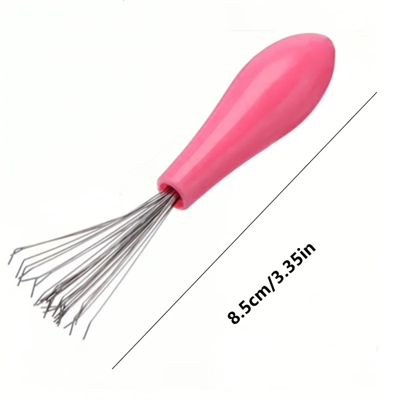 Comb Hair Brush Cleaner Plastic Handle Cleaning Brush Remover Embedded Beauty Tools Cleaning Products Cleaning Supplies