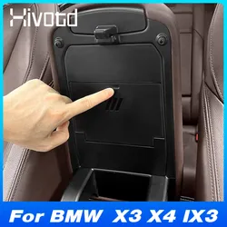 Car Armrest Hidden Storage Box Organizer For BMW X3 G01 iX3 X4 G02 2018-2023 Interior Modification Auto Product Accessories