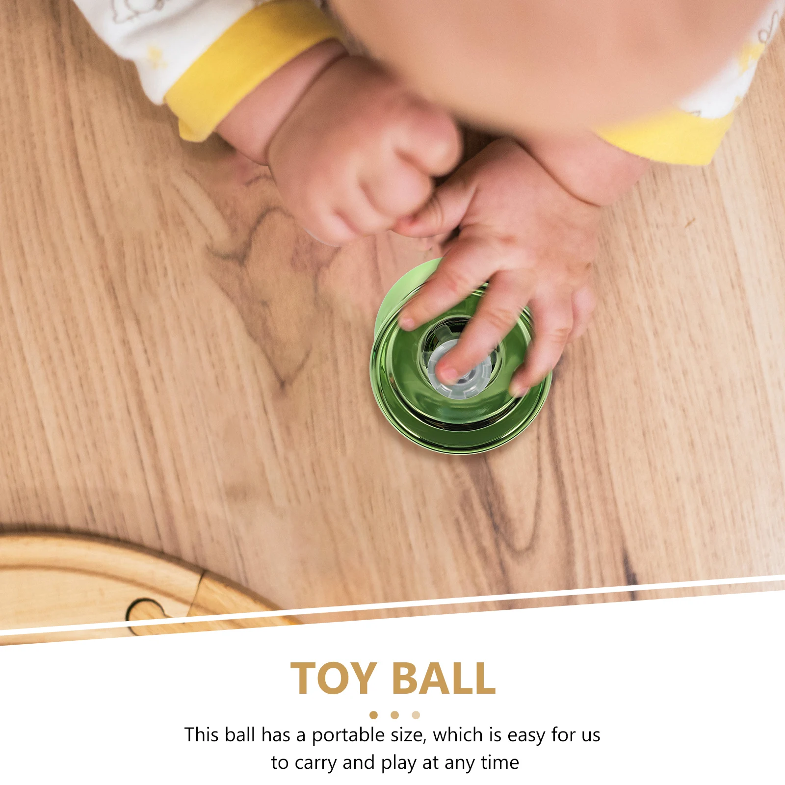 

Beginner Yo-yo Trick Yoyo Metal Professional Balls Unresponsive for Kids Mini Basketball Lyoyo Bearing