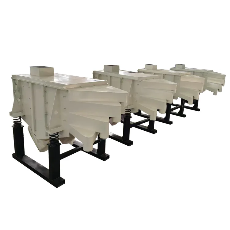 Pot Soil Grain Seed Grading Sifter Linear Vibrating Sieve