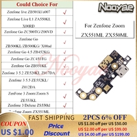 For Asus Zenfone GO Live L1 3 Zoom Deluxe ZC451TG ZB452KG ZB500KL ZB551KL USB Dock Charging Port Charger Flex Cable MIC Board