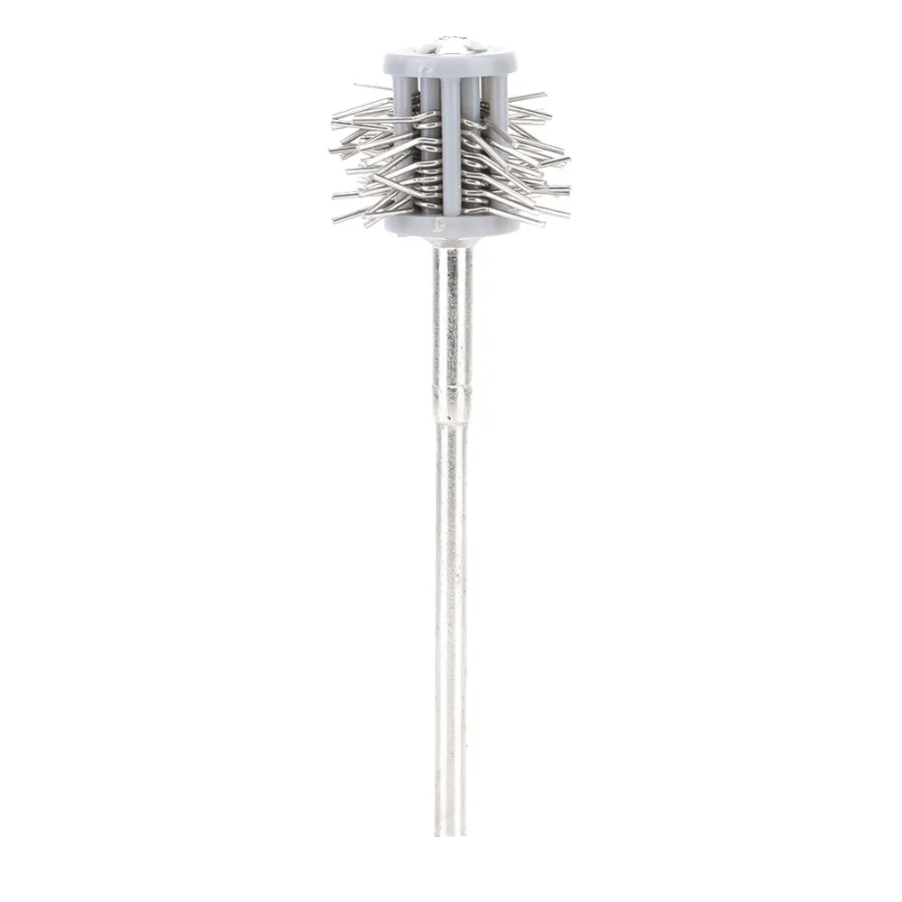 Easy Silver Jewelry Polishing Tool Length 5.8cm Stainless Steel Grinding Wheel With Handle Jewelry Grinding Wheel Jewelry Making