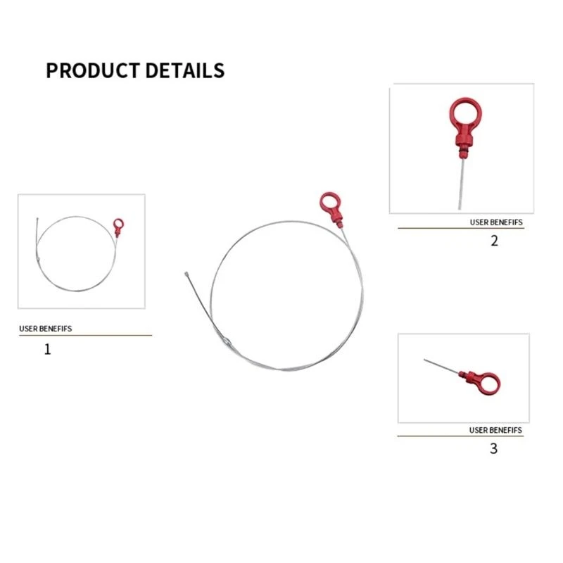 Transmission Dipstick for 8863B 9336A 917327 Fluid Oil Diagnostic Measure Tools 