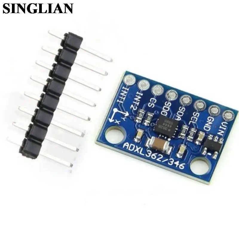 

GY-362 ADXL362 Sensor Module Three Axis Acceleration Sensor Module SPI Interface For Arduino