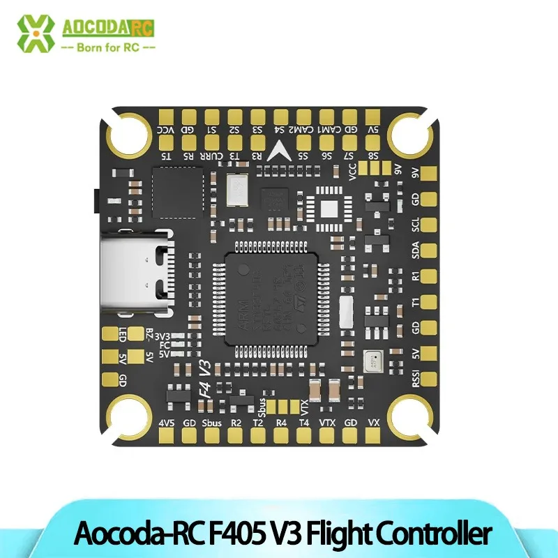 

Aocoda Rc F405 V3 Flight Controller With OSD Baro BlackBox And ICM42688P For Racing Drone FPV Racing