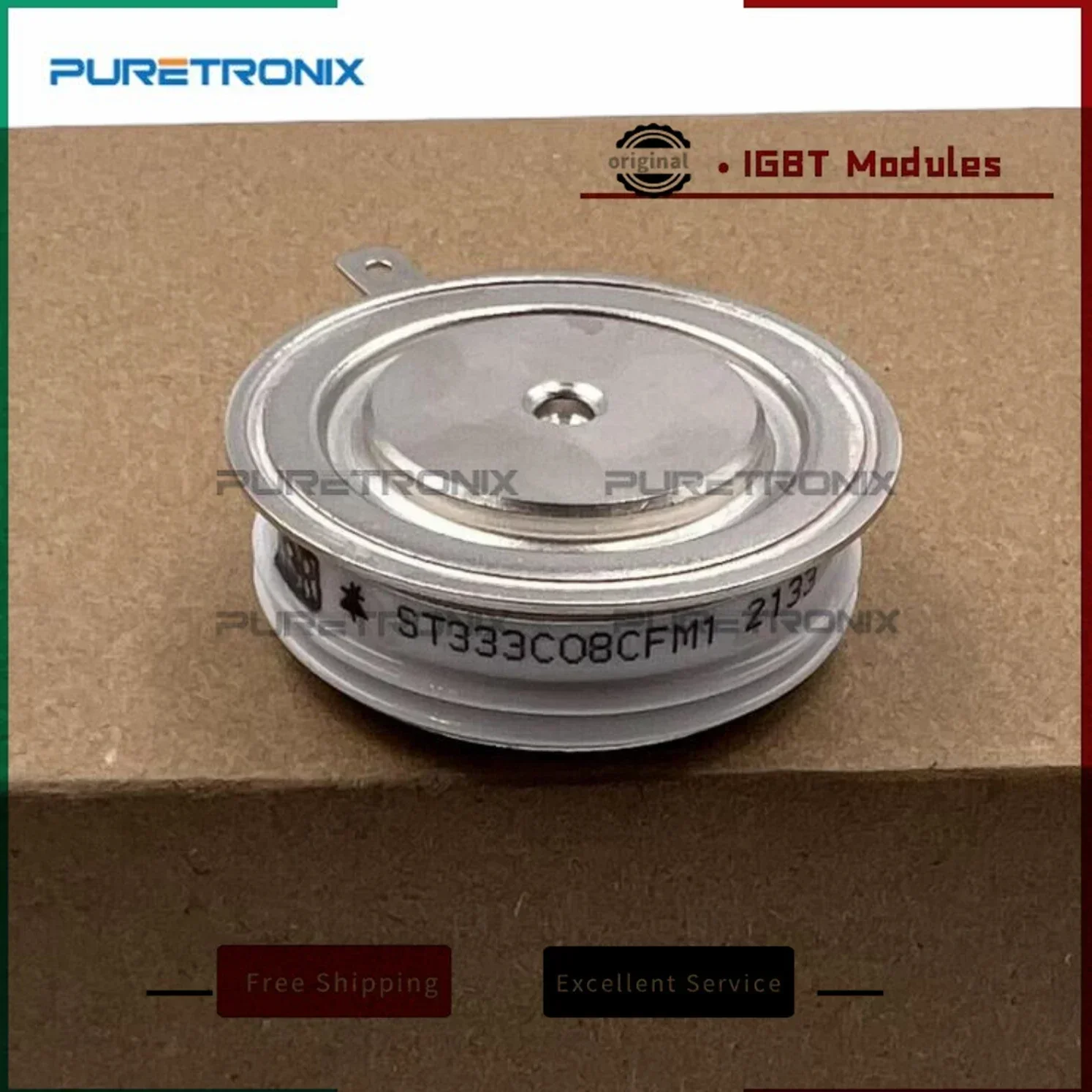 Новый тиристор ST333C16CFM1 ST333C14/12/08CFM1