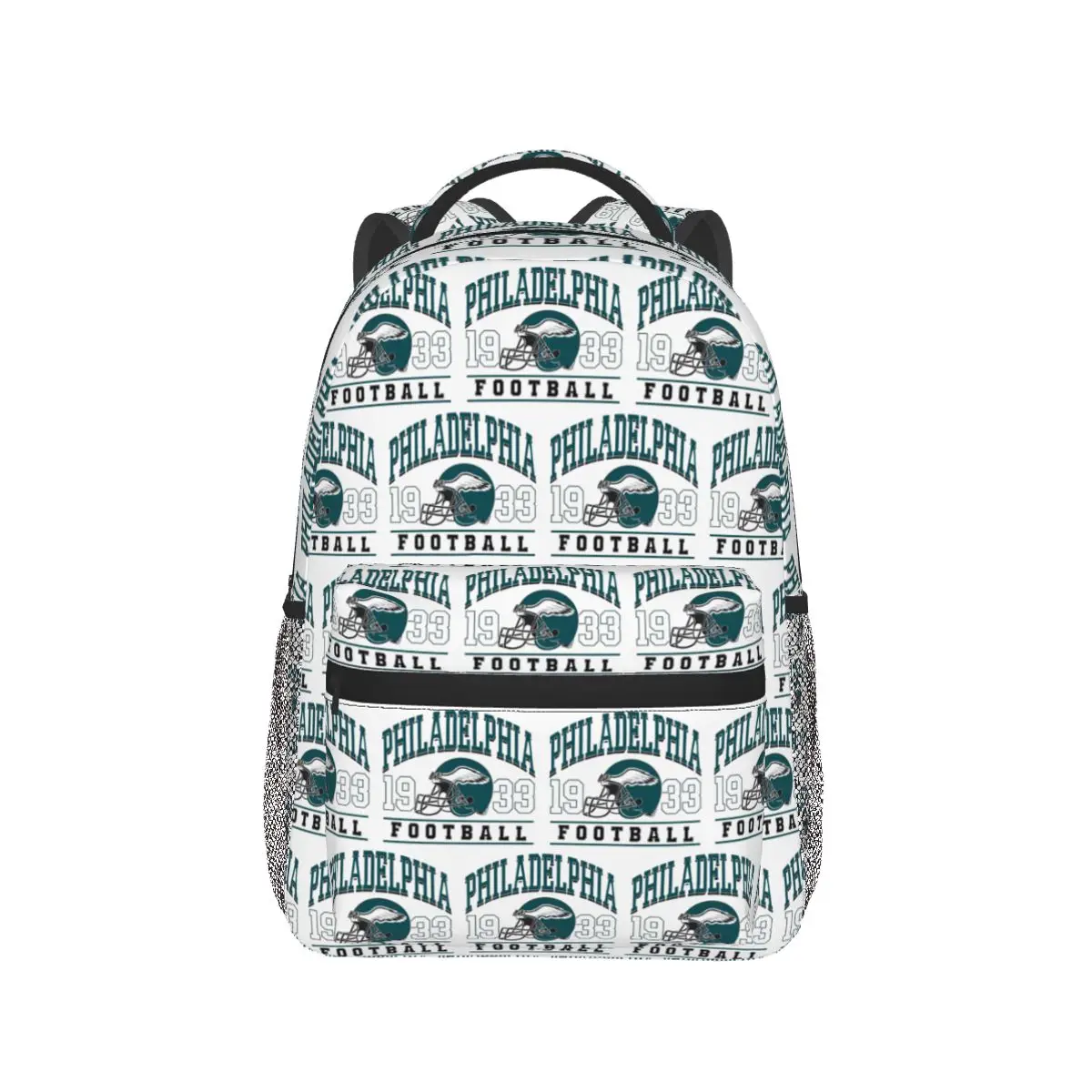 ยอดนิยม,Eagles-ฟิลาเดลเฟียกระเป๋าเป้สะพายหลังชายหญิง Bookbag นักเรียนโรงเรียนกระเป๋าแล็ปท็อป Rucksack กระเป๋าสะพายขนาดใหญ่ความจุ