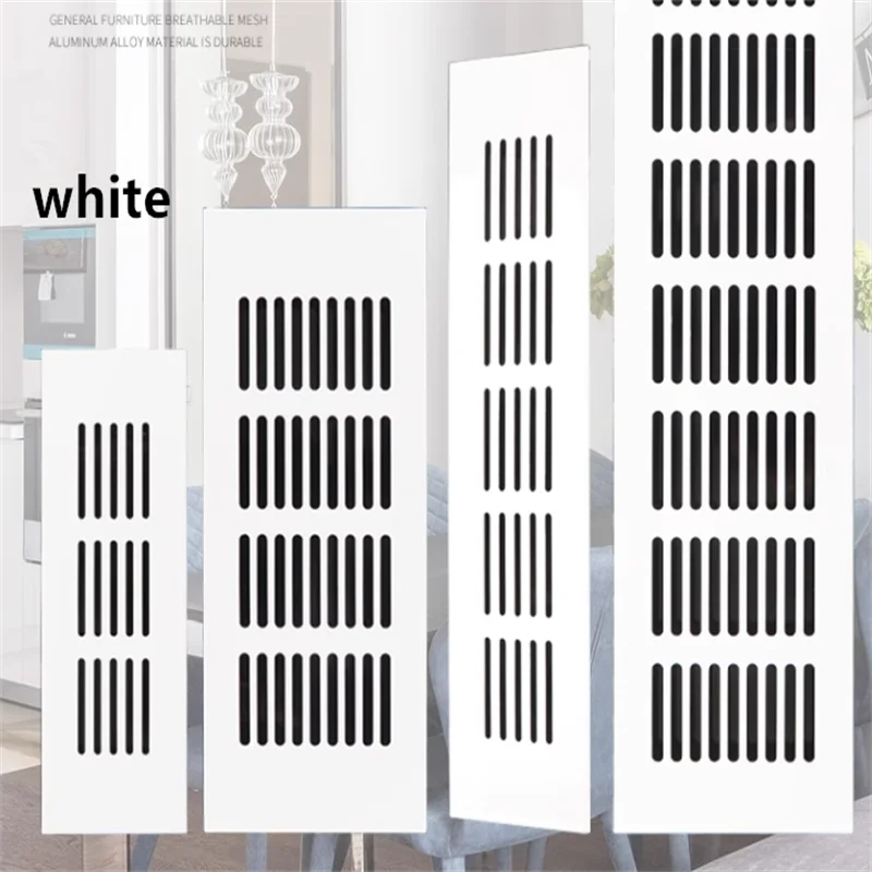 Schrank Entlüftung sloch Mesh Aluminium legierung Belüftung szaun Auspuff Loch abdeckung Stopfen dekorative Abdeckung für Schrank Klimaanlage