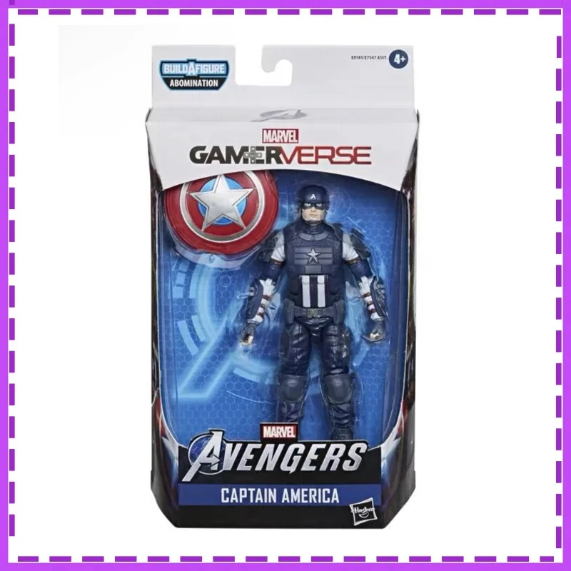 

Hasbro Marvel Comics The Avengers Captain America White Iron Man Hulk Christmas Gifts Genuine Action Figure Model Toys