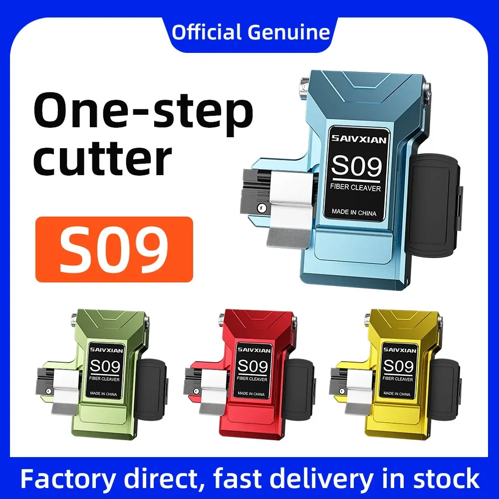 SAIXIAN S09 one-step fully automatic high precision Fiber Optic Cleaver Optical Fiber Fusion Splicer Cutting Knife