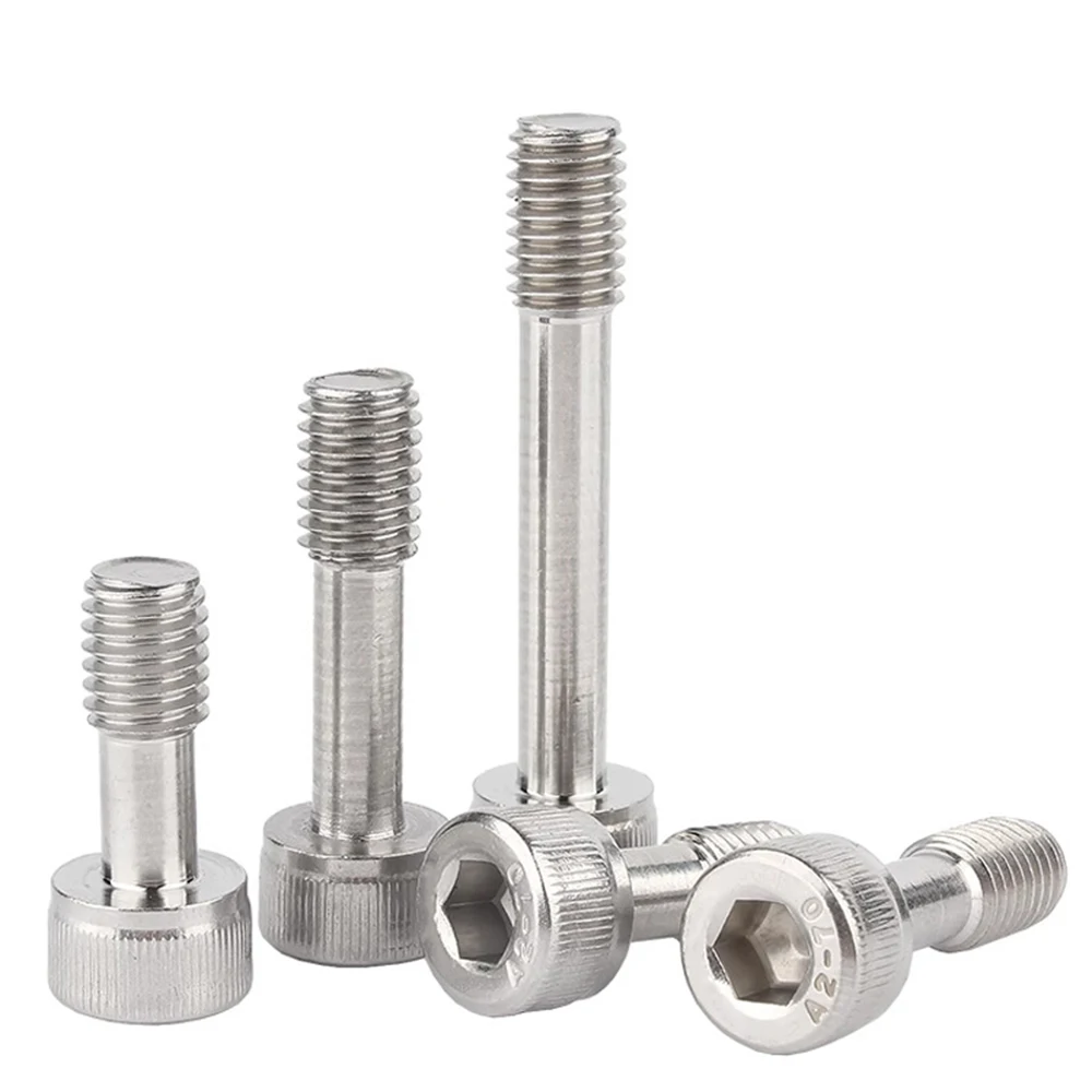 1/4'' 5/16'' UNC UNF DIN912 SUS304 A2 Stainless Steel Hex Socket Cap Head Captive Screws Loose Bolts Anti-Loosening