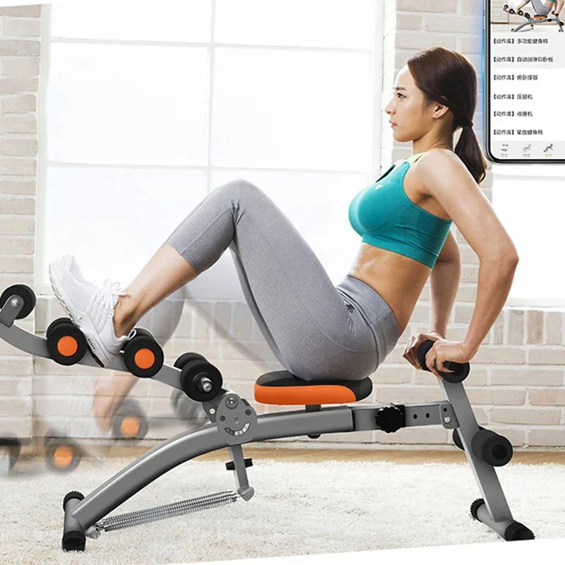 Sit-up Aids Abdomen Lazy Abdomen Machine Equipment Exercise Abdomen Fitness Equipment Home Abdominal Curling Machine
