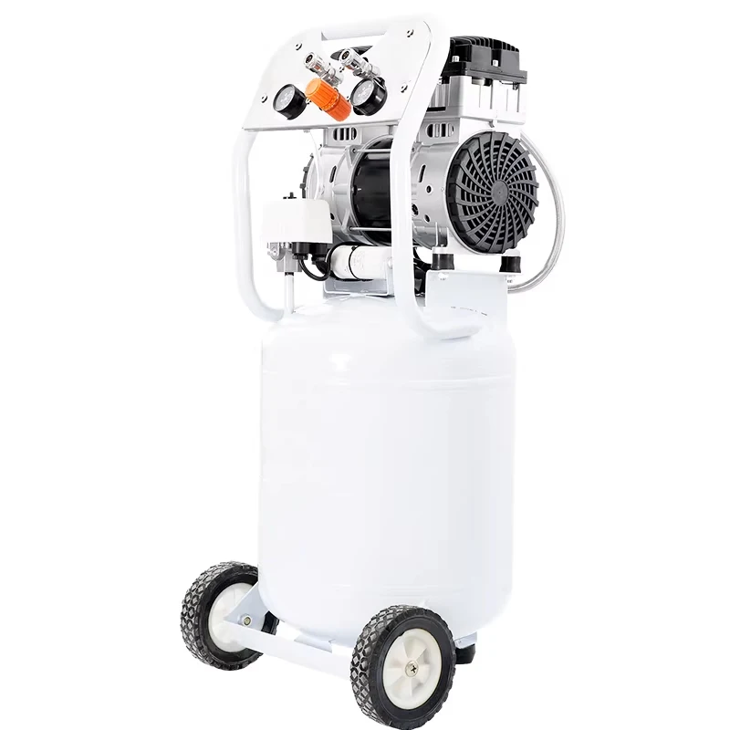 Vertical Oil-Free Air Compressor for Low-Frequency Bass Specialized Air Compressor for Automotive Maintenance 50L(Customized)