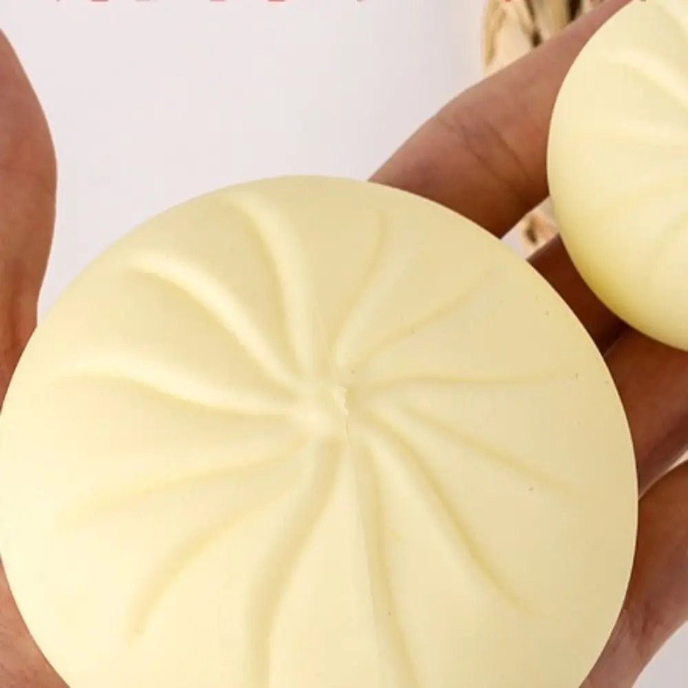 Bola de masa de regalo, bollo chino al vapor para apretar con vaporizador de alimentos, bonito pellizco, juguete de descompresión divertido y creativo