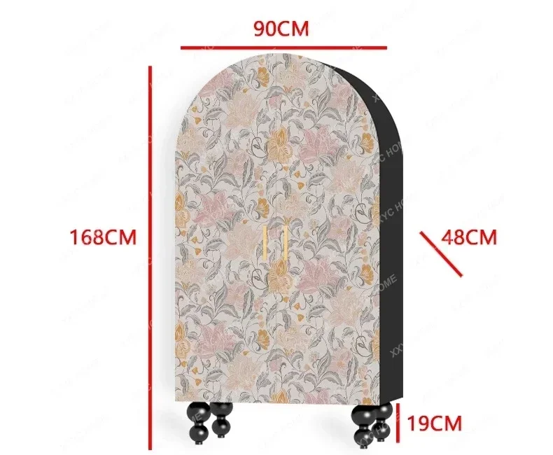Z Clothing decoration independent wardrobe and hat storage cabinet without installation
