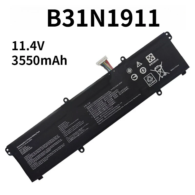 Laptop Battery B31N1911 C31N1911 for ASUS VivoBook Flip 14 TM420IA M413 M413DA K413 X413 TM420IA F413 Notebook X X413FF X421DA