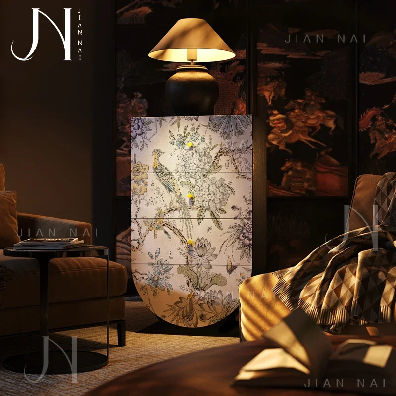 F182 Living Room Cabinets Storage Filing Decor Librero Display Cabinets Accent Luxury Vitrina Chinese Style Furniture