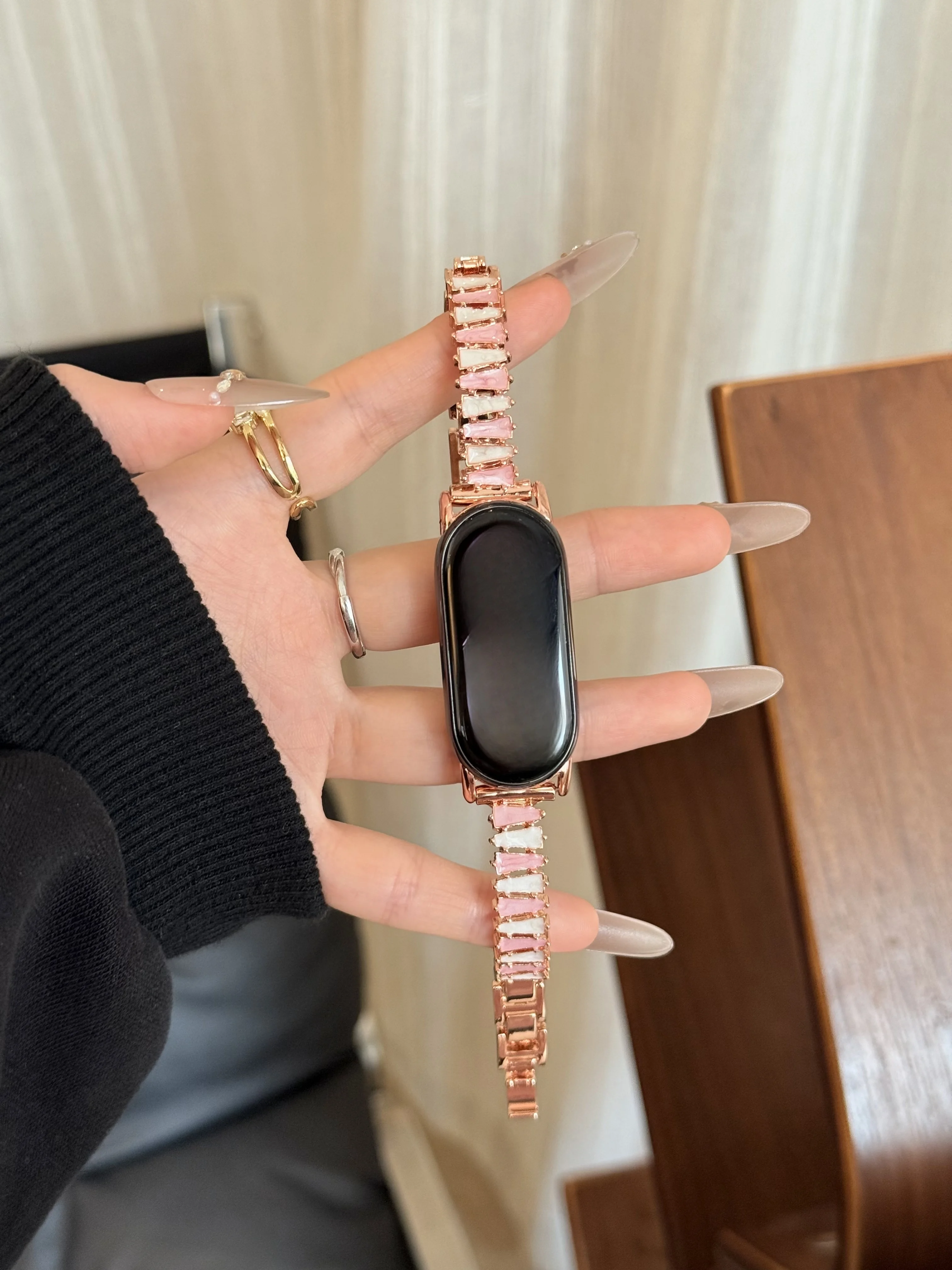 

Color Drip Glue Bracelet Suitable for Straps Xiaomi Band 8Pro/9Pro，For Mi band 3/4/5/6/7，8/8NFC/9/9NFC/10/10NFC，For Redmi Watch5