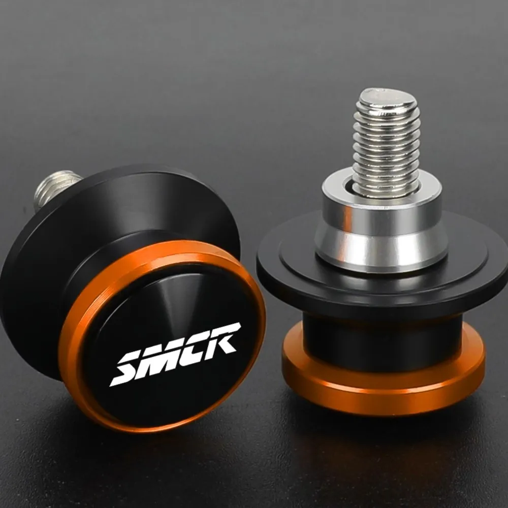 Swingarm Spools Slider Support For 690 SMC R 2008-2018 Motorcycle Accessories 690 790 M8*1.25 Universal Bolts Rear Stand Screws