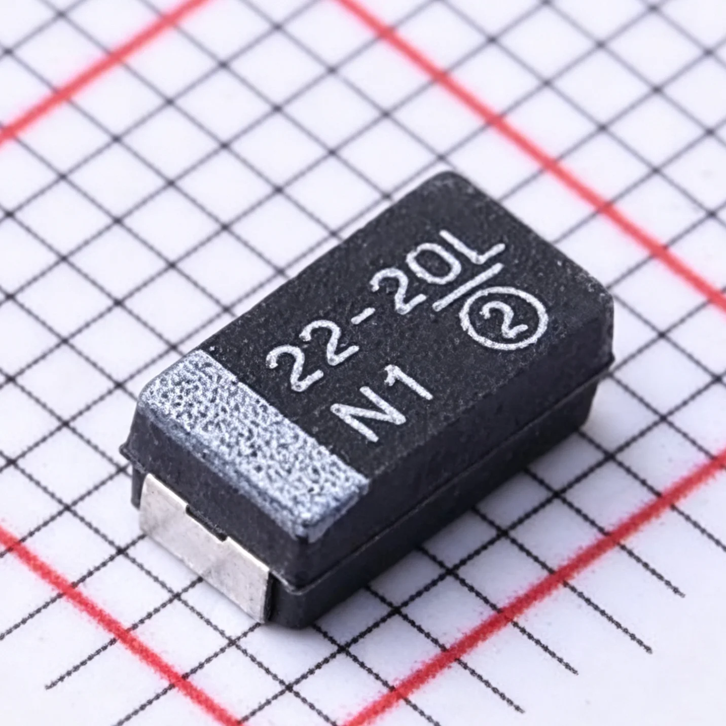 10PCS 293D226X9020C2TE3 Marking 22-20L CASE-C-6032-28(mm) 2312 20V 22uF ±10% 1.1Ω 1.1ohms NEW Original Black Tantalum Capacitor