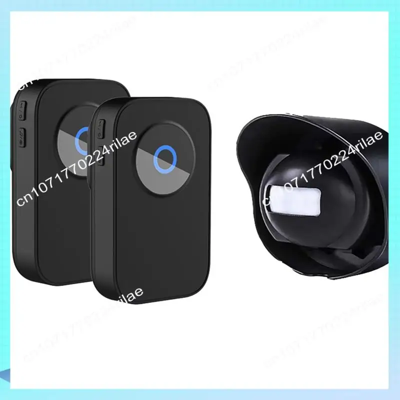 A17Z Wireless Waterproof Doorbell Two-To-One Human Body Infrared Induction Doorbell Store Reminder Welcome Device US-Plug Durabl