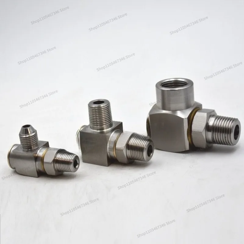 For High Pressure Rotary Joint, Hydraulic YouTube Rotary Joint, Stainless Steel Through High Pressure Reel Connector