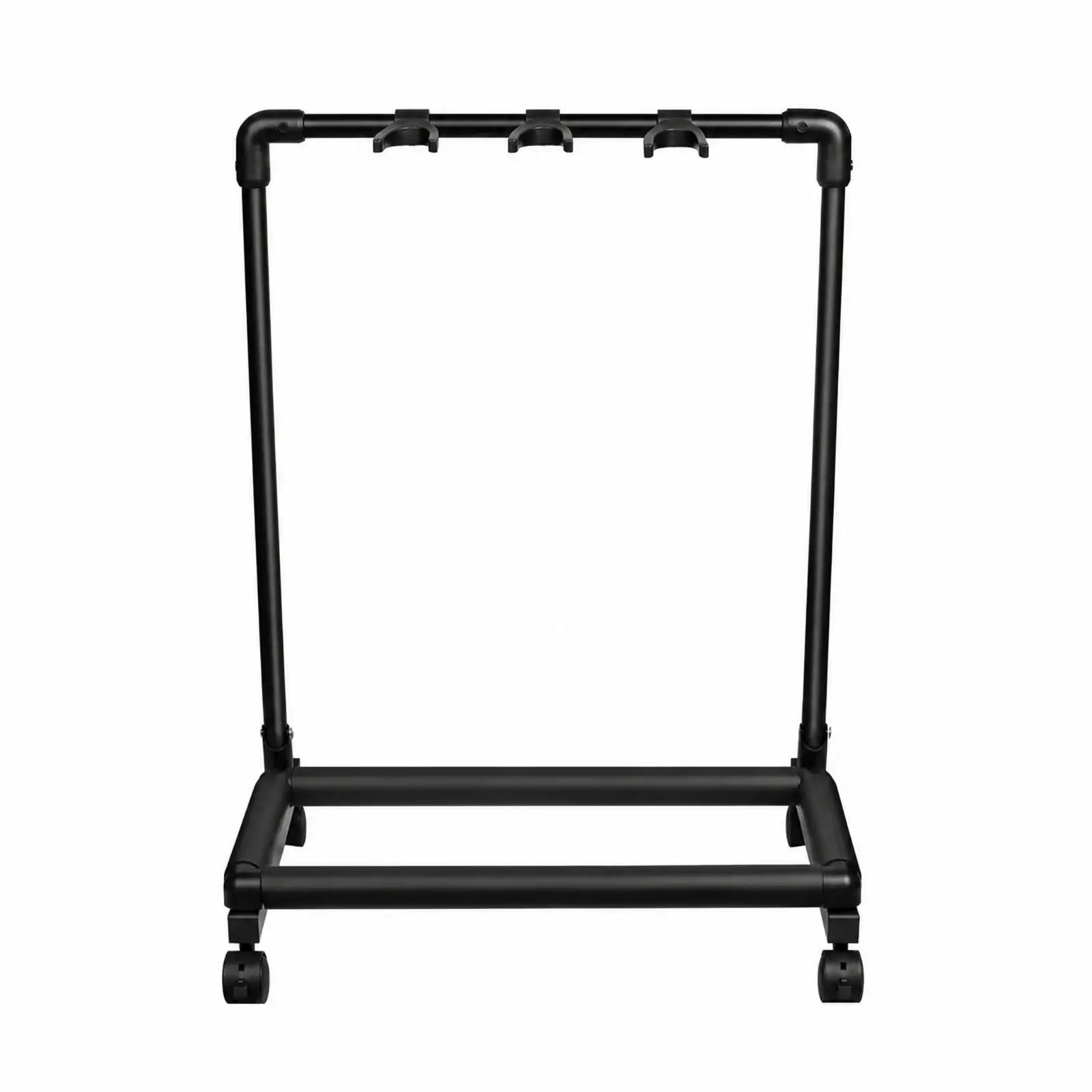 Floor Standing Multi Head Guitar Rack Rolling Display Storage Iron ABS for Music Shop Studio