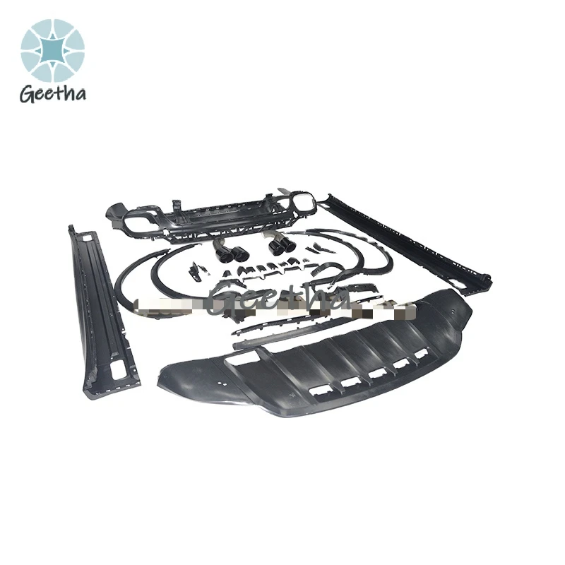 

GTS Style Polypropylene Body Kit for 2016 Porsche Cayenne Front Lip Side Skirts Rear Diffuser Wheel Eyebrow Bodykit