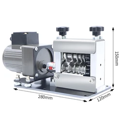 Commercial Wire Stripping Machine Waste Copper Cable Peeler Automatic 6 Hole Stripper Machines