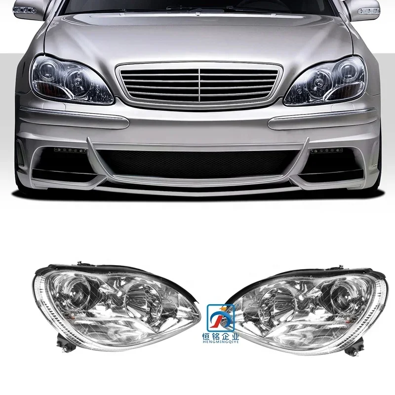 

Mercedes Auto Parts Head Lamp Led Light Headlamp S Class W220 Driver Side Halogen Xenon Headlight 2208204361