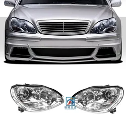 Mercedes Auto Parts  Head Lamp Led Light Headlamp S Class W220 Driver Side Halogen Xenon Headlight 2208204361