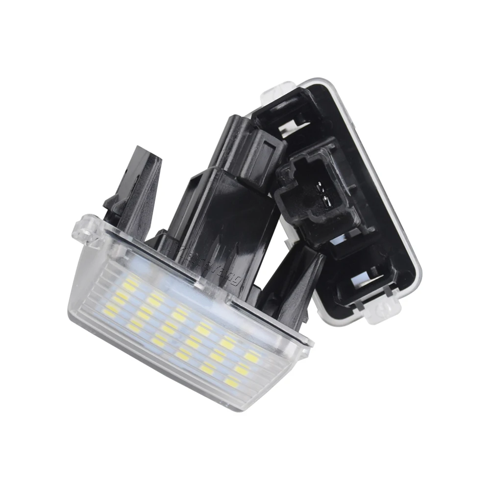2PCS White LED Number License Plate Lights 81270-0D120 For Toyota Camry Corolla Prius Yaris Verso Avensis Avalon