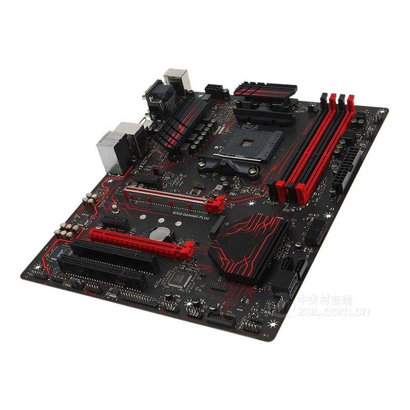 B350 GAMING PLUS Motherboards, soquete AM4, DDR4, 64GB, Desktop Mainboard, SATA III, USB 3.0