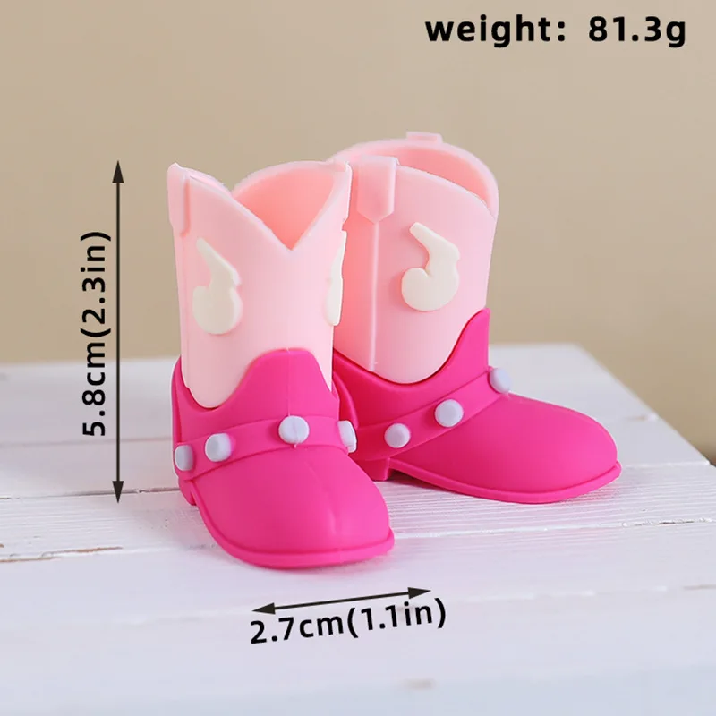 Cowgirl Cake Birthday Party Decor Pink Coffee Color Cute Cowboy Hat and Boots Cowboy Theme Party Birthday Baby Shower Supplies