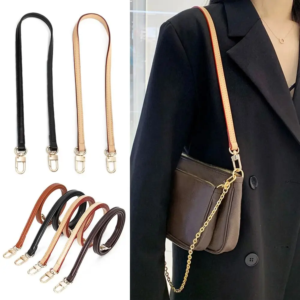 High Quality Women Bag Strap Handbag Handle Shoulder Crossbody Belt Genuine Leather Bag Strap Replacement Bag Accessories