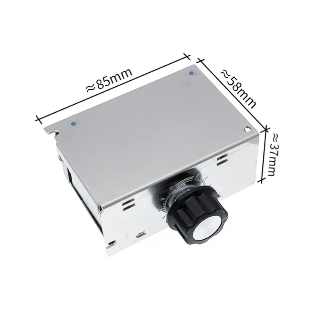 4000W high-power silicon controlled electronic voltage regulator dimming speed regulation temperature control with fuse module