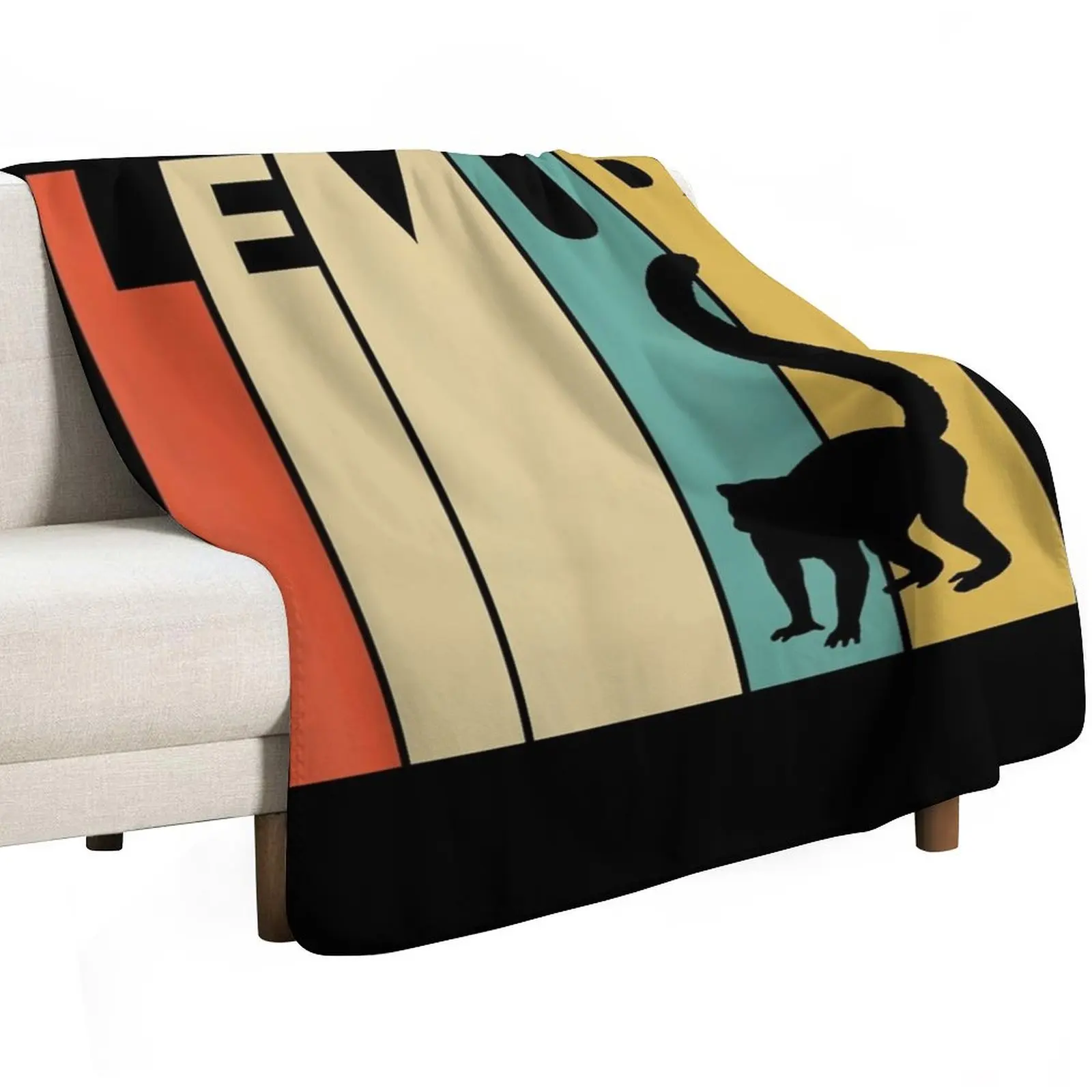 Lemur - lémuroidea cute funny Throw Blanket Tourist Luxury Designer Custom Sofa Quilt Soft Plush Plaid Multi-Purpose Blankets