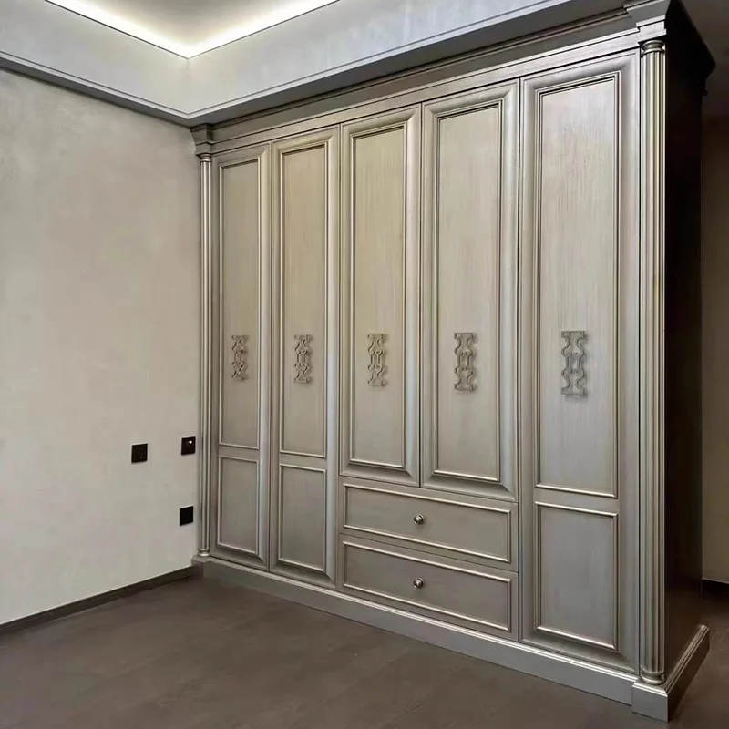 Incense Essential Wardrobe Clothes Luxury Long Tall Cabinet Wardrobe Bedroom Modern Drawer Szafa Na Ubrania House Furniture