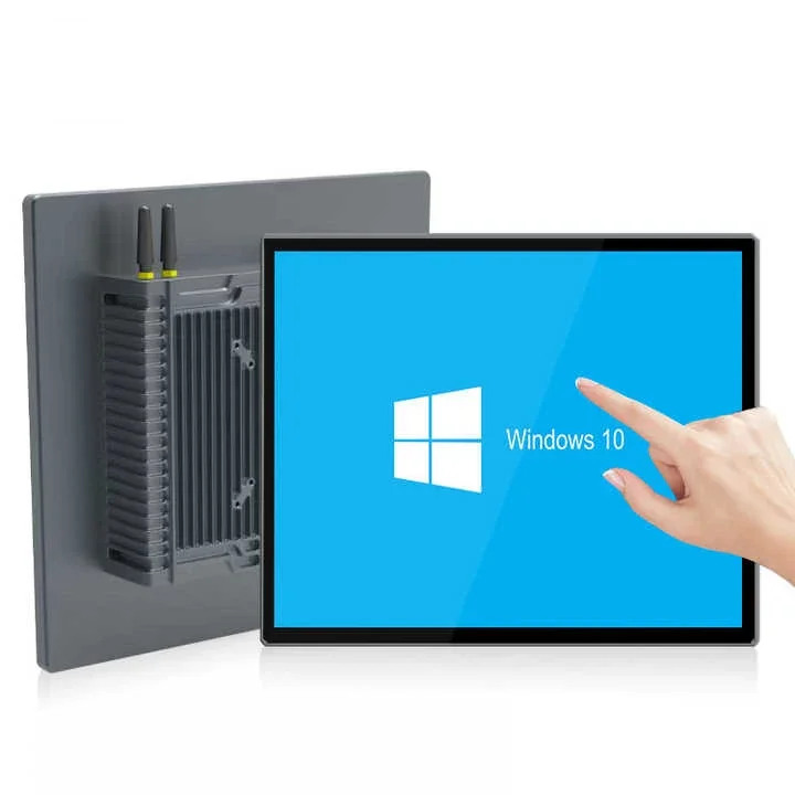 12/15/17/19 Inch 4:3 LCD Display Touch Panel Industrial Computer Embedded All-in-one PC LCD Panel Multi-touch for Kiosk