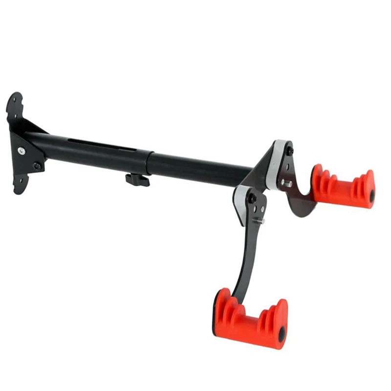 Adjustable Bicycle Wall Mount For Road Hanging Storage Kids Bike Scooter Foldable Hook Telescopic Bicycle Holder