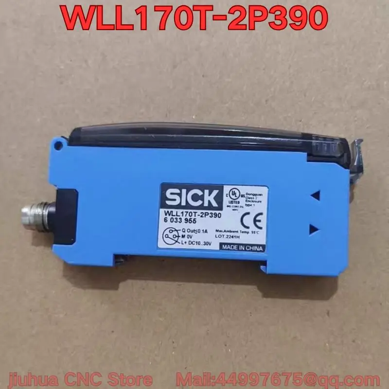 Used WLL170T-2P390 sensor, functional test normal