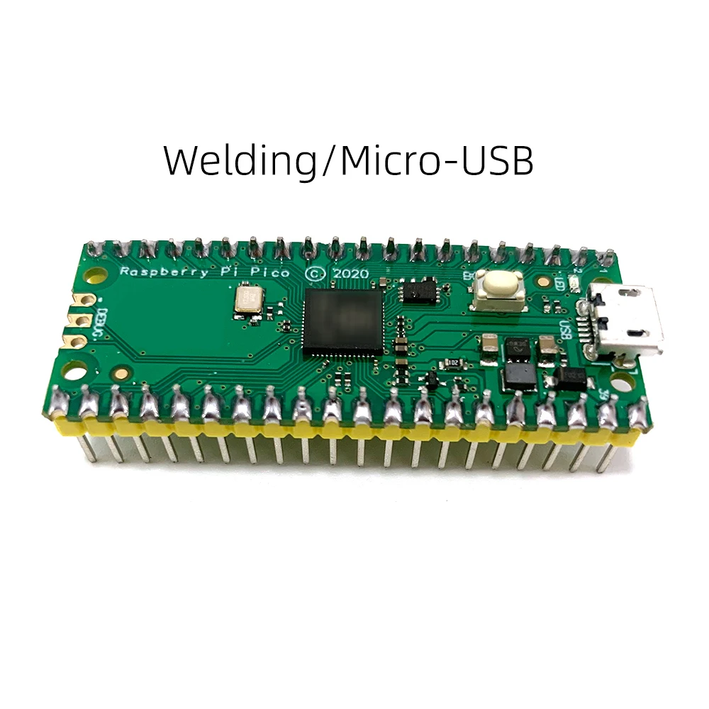 Pico RP2040 Kit Dual-Core 264KB ARM Low-Power Microcomputers High-Performance Cortex-M0+ Processor Board For Raspberry Pi