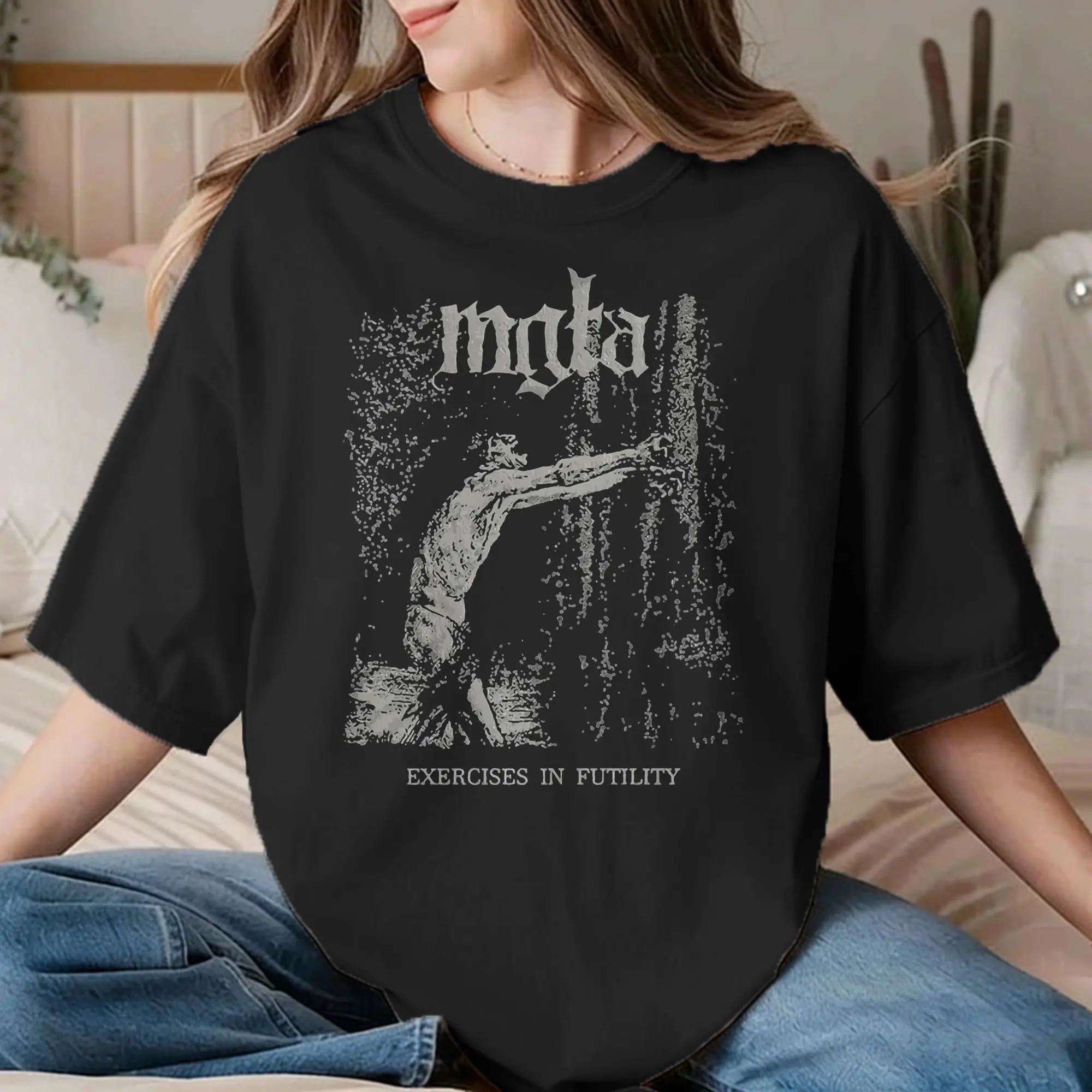 Mgla Balck Metal Men Women T Shirts Music Casual Tees Short Sleeve Crewneck T-Shirts 100% Cotton New Arrival Tops