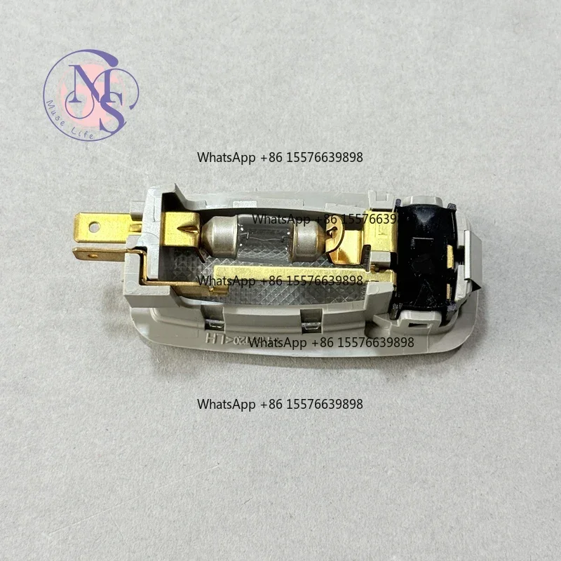 Gray Interior Vanity Lamp LH RH, Sun Visor Makeup Light Auto Interior Replacement Spare Part