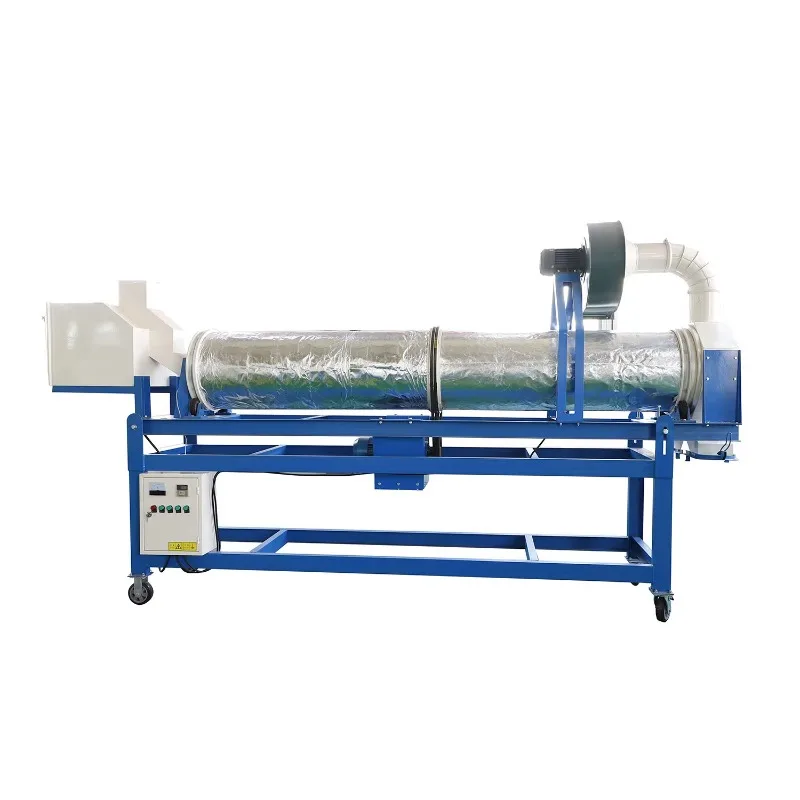 Wheat Maize Paddy Beans Grain Dryer Seed Cleaning Processing Machine New Product 2022 White Provided Carbon Steel 5 Years CN;HEB