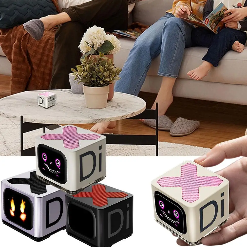 Bluetooth Speaker Wireless IP67 Waterproof Dustproof Portable Speaker With LED Display Loud Stereo Sound For Home Party Outdoor