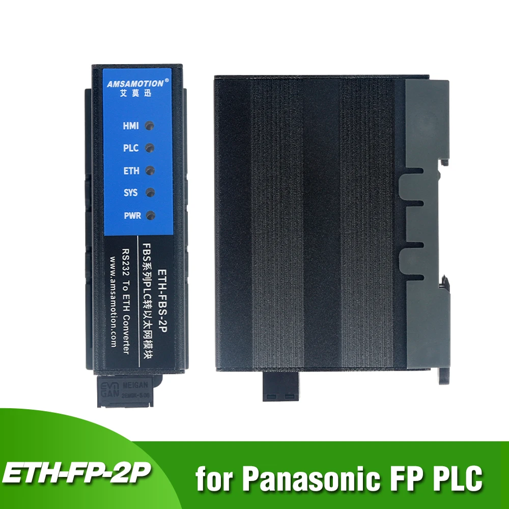 

ETH-FBS-2P RS232 to ETH Converter for FATEK FBS Series PLC Serial Port to Ethernet Module