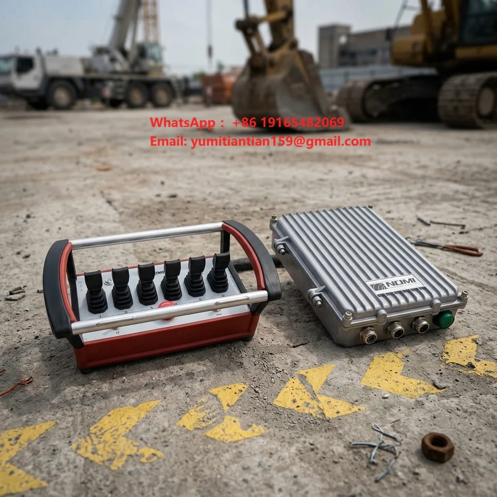 Integrated Emergency Button Hydraulic Remote Control High Safety for Industrial Engineering Operations