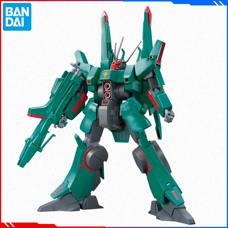 

Bandai натуральная модель Gundam Kit HGUC 1/144 AMX-014 Doven Wolf Gunpla, фигурки в сборе, модель для мальчиков, игрушки, рождественские подарки