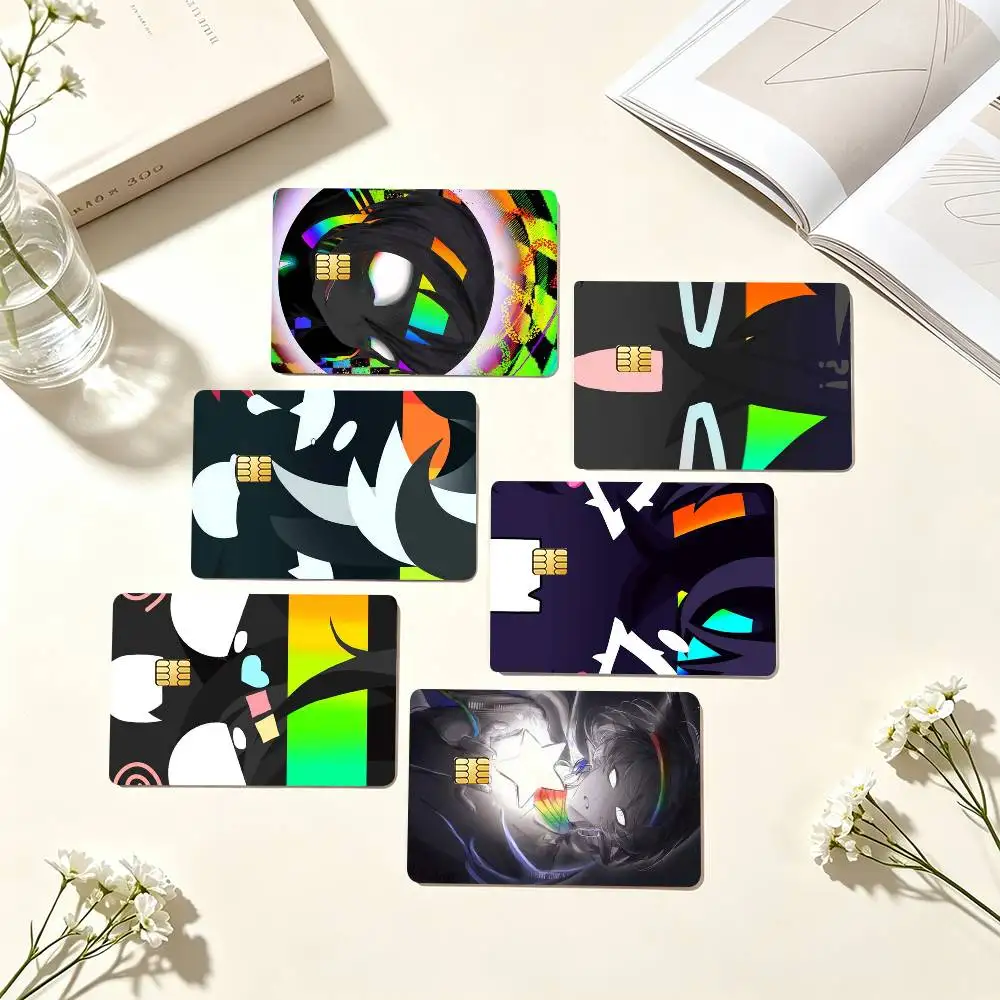 S-Spoke Unstable Universe SMP Credit Card HD Stickers Game Card Decal Small Chip Waterproof Sticker Gift